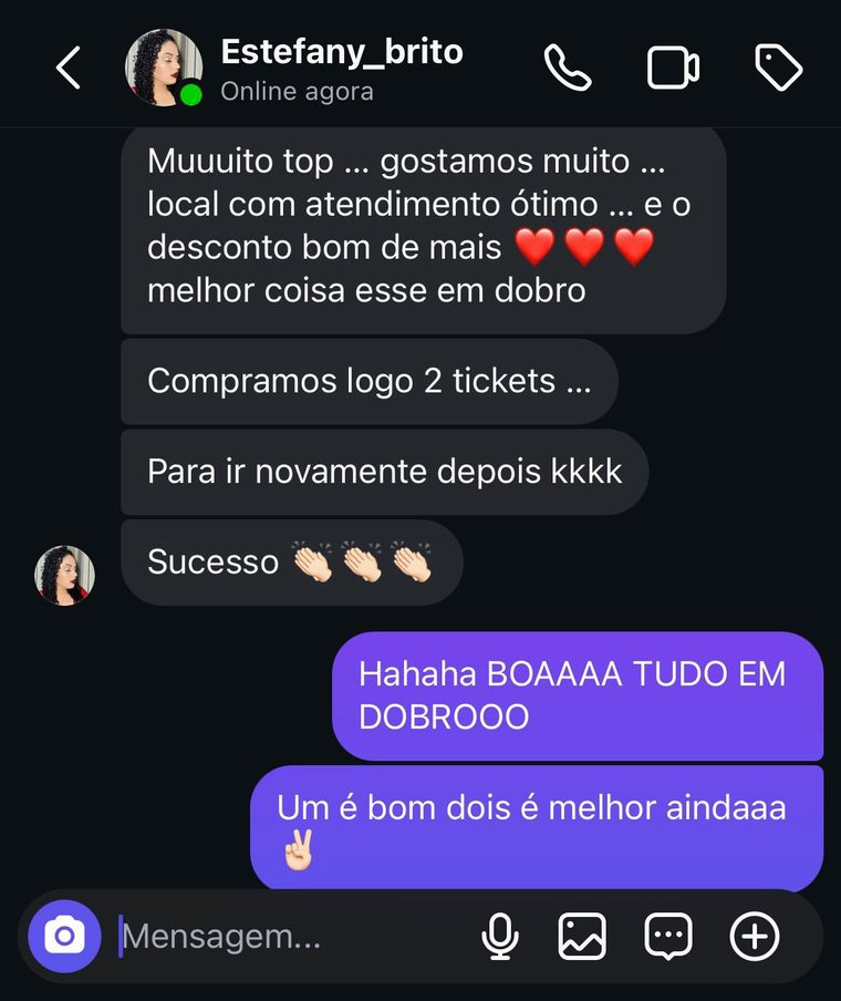 Depoimento de Estefany Brito — Pelotas em Dobro